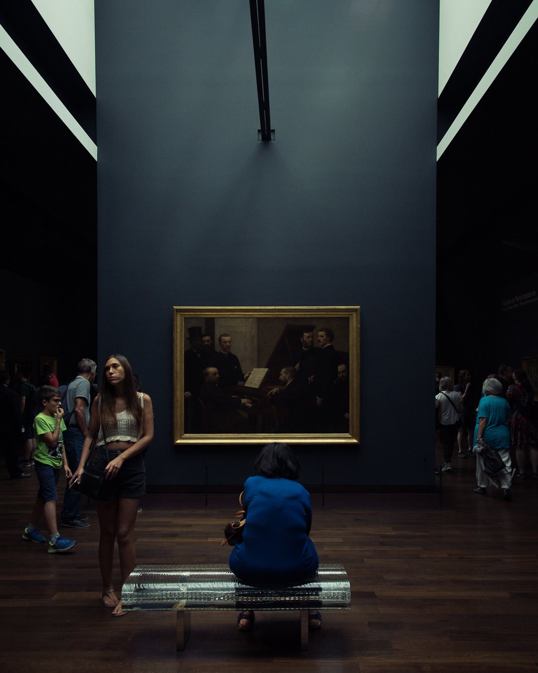 Inside the Musée d'Orsay, Paris